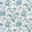 Anna French PEACOCK TOILE Blue and Green Fabric