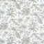 Anna French PEACOCK TOILE Soft Blue and Beige Fabric