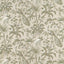 Anna French Peacock Toile Green On Natural Fabric