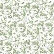 Anna French Newlands Toile Green Fabric