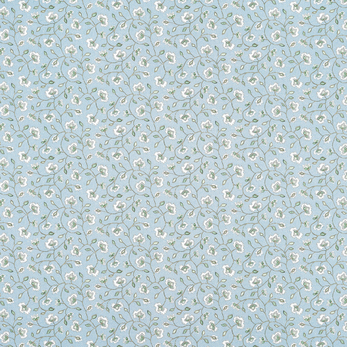 Anna French Chelsea Soft Blue And Green Fabric