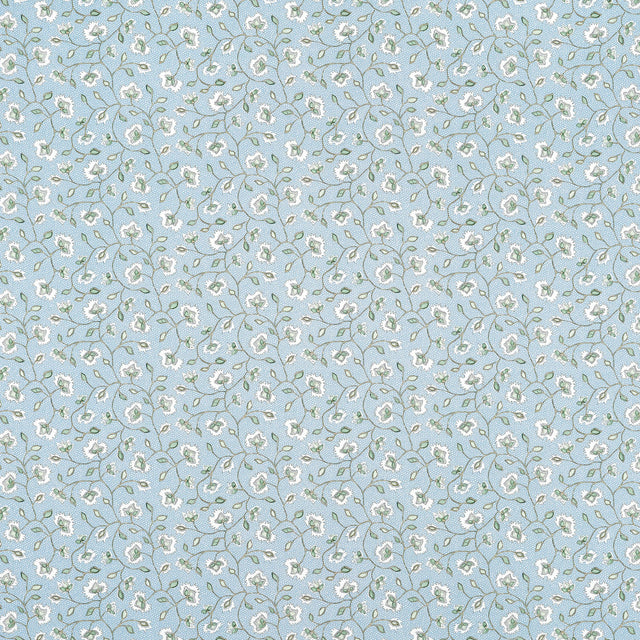 Anna French Chelsea Soft Blue And Green Fabric