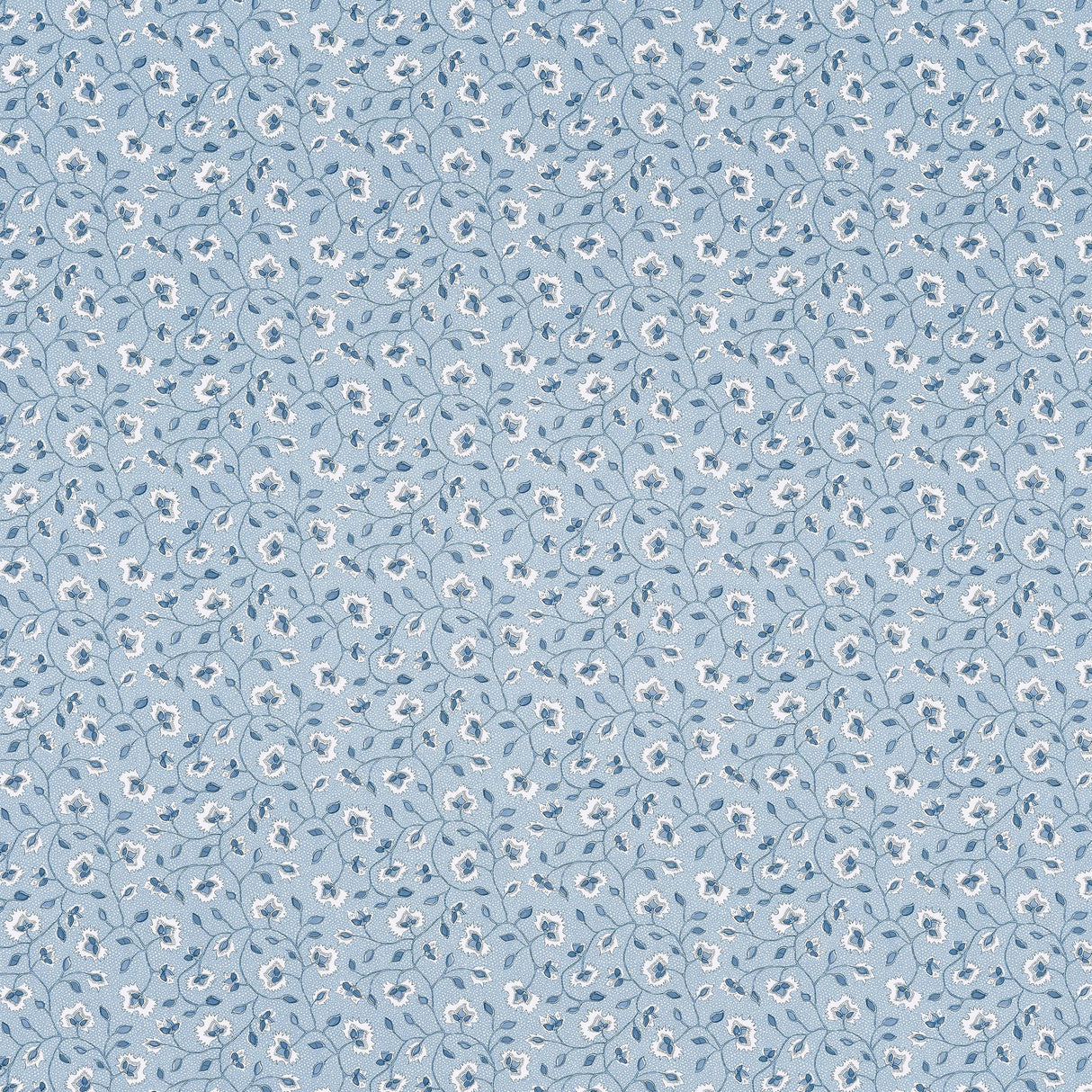 Anna French CHELSEA Blue Fabric