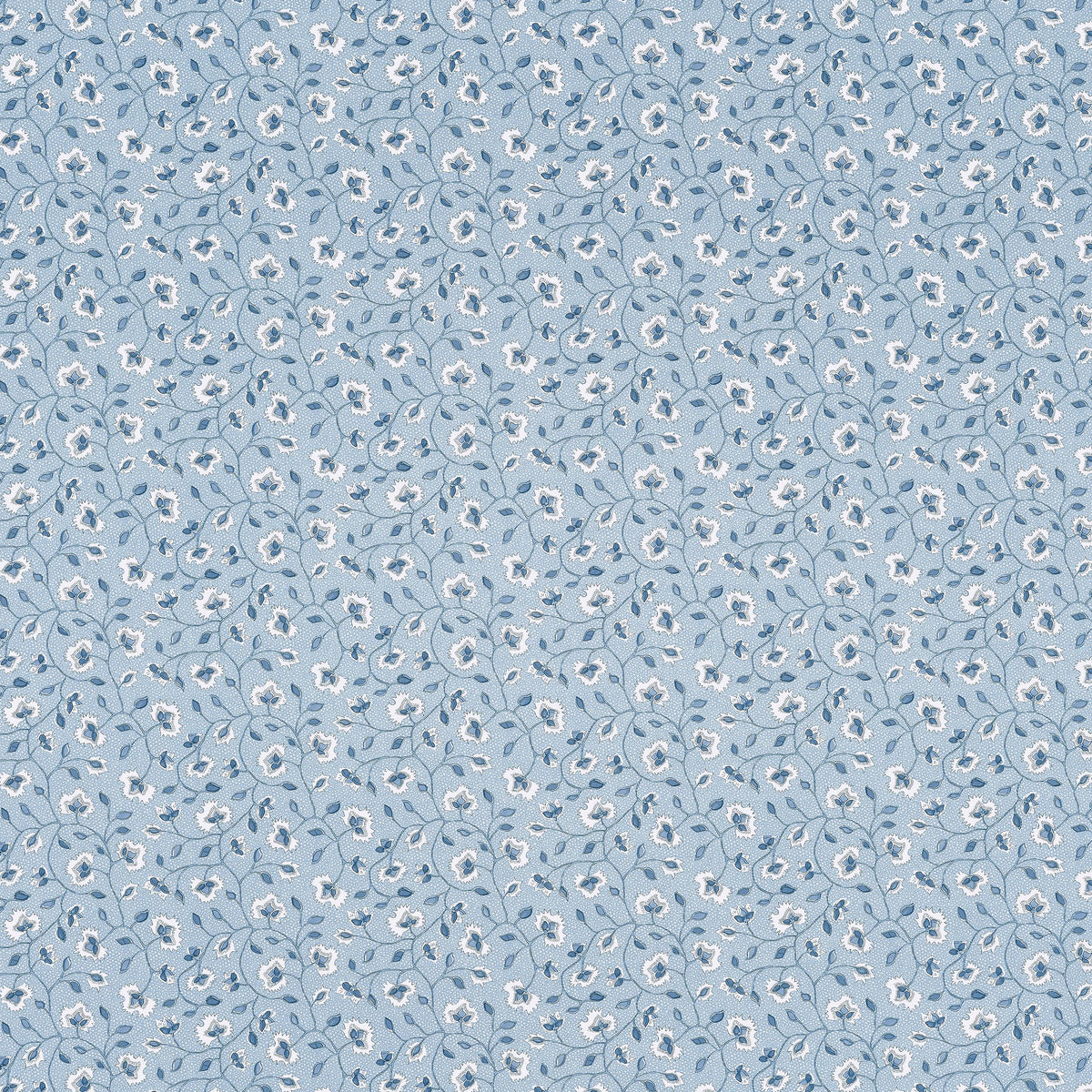 Anna French Chelsea Blue Fabric