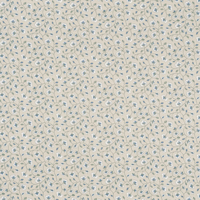 Anna French CHELSEA Slate and Linen Fabric