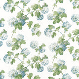 Anna French Sussex Hydrangea Blue And Green Fabric