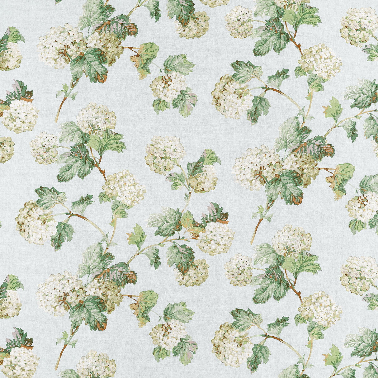 Anna French Sussex Hydrangea Soft Blue Fabric