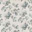 Anna French SUSSEX HYDRANGEA Slate and Linen Fabric