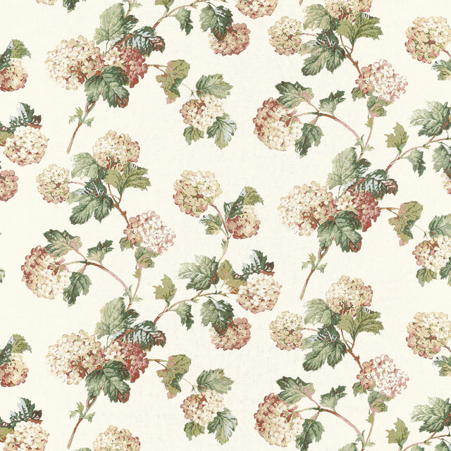 Anna French Sussex Hydrangea Soft Gold Fabric