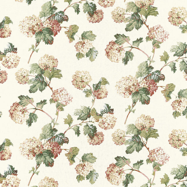 Anna French SUSSEX HYDRANGEA Soft Gold Fabric