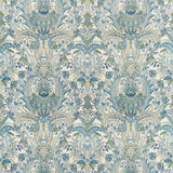 Anna French Narbeth Blue And Green Fabric