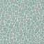 Anna French African Leopard Aqua Fabric