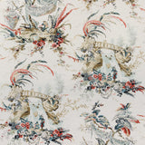 Anna French Moorea Cream On Coral Fabric