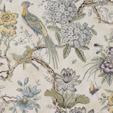 Anna French Villeneuve Yellow And Grey Fabric