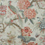 Anna French Villeneuve Coral On Flax Fabric