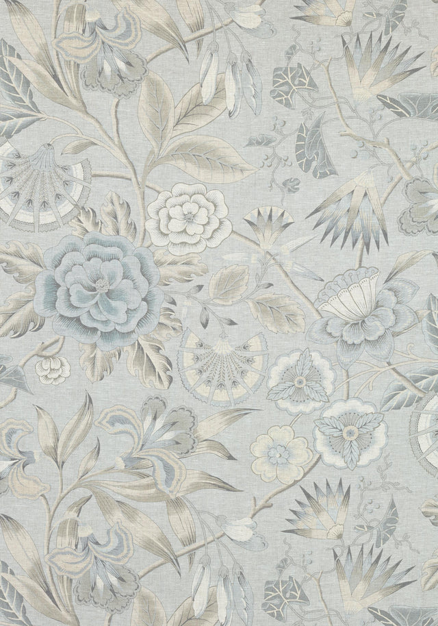 Anna French CLEO Spa Blue on Flax Fabric