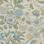Anna French Cleo Sky Blue And Green On Flax Fabric