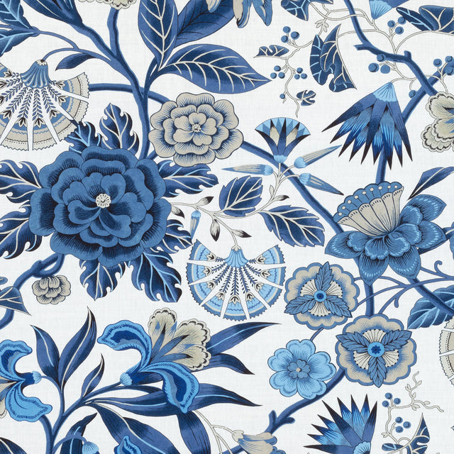 Anna French Cleo Blue And White Fabric