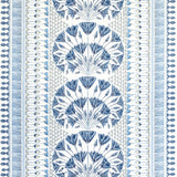 Anna French Cairo Blue And White Fabric
