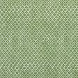 Anna French Petit Arbre Green On White Fabric