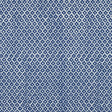 Anna French Petit Arbre Navy On White Fabric