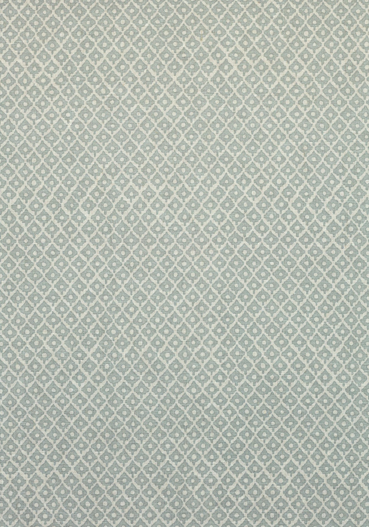 Anna French PETIT ARBRE Spa Blue on Flax Fabric