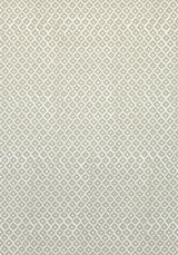 Anna French PETIT ARBRE Flax on White Fabric