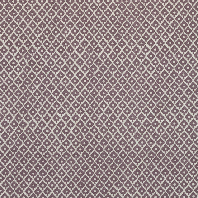 Anna French Petit Arbre Plum And Flax Fabric