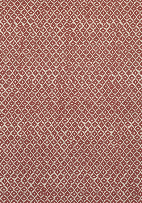 Anna French PETIT ARBRE Raspberry on Flax Fabric