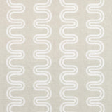 Anna French Herriot Way Embroidery White On Flax Fabric