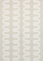 Anna French HERRIOT WAY EMBROIDERY White on Flax Fabric