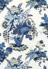 Anna French FAIRBANKS Blue and White Fabric
