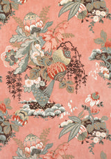 Anna French FAIRBANKS Salmon Fabric