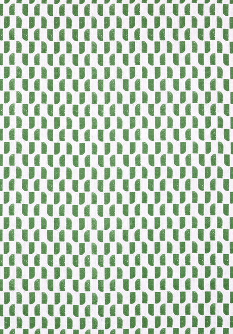 Anna French AKIO Emerald Green Fabric