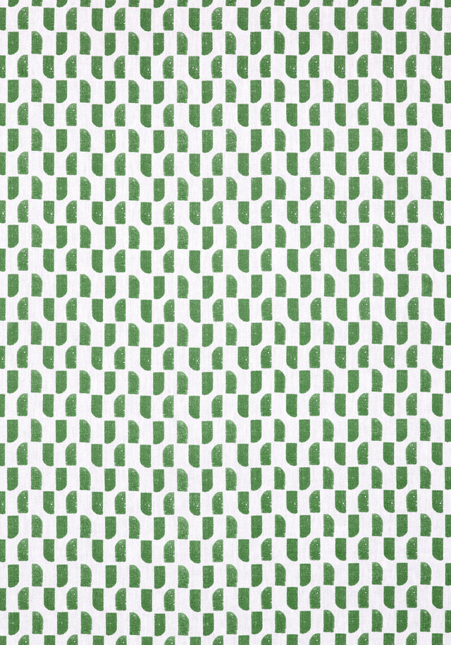 Anna French AKIO Emerald Green Fabric