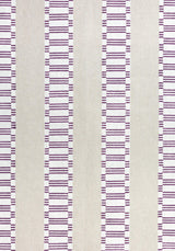 Anna French JAPONIC STRIPE Eggplant Fabric