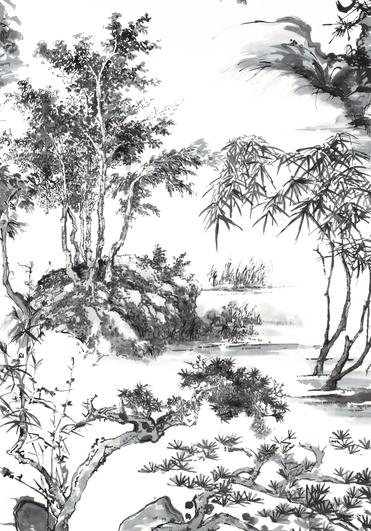 Anna French KYOTO Black Fabric