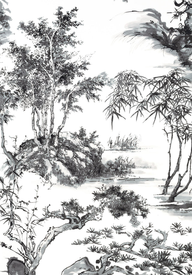 Anna French KYOTO Black Fabric