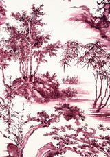 Anna French KYOTO Fuchsia Fabric