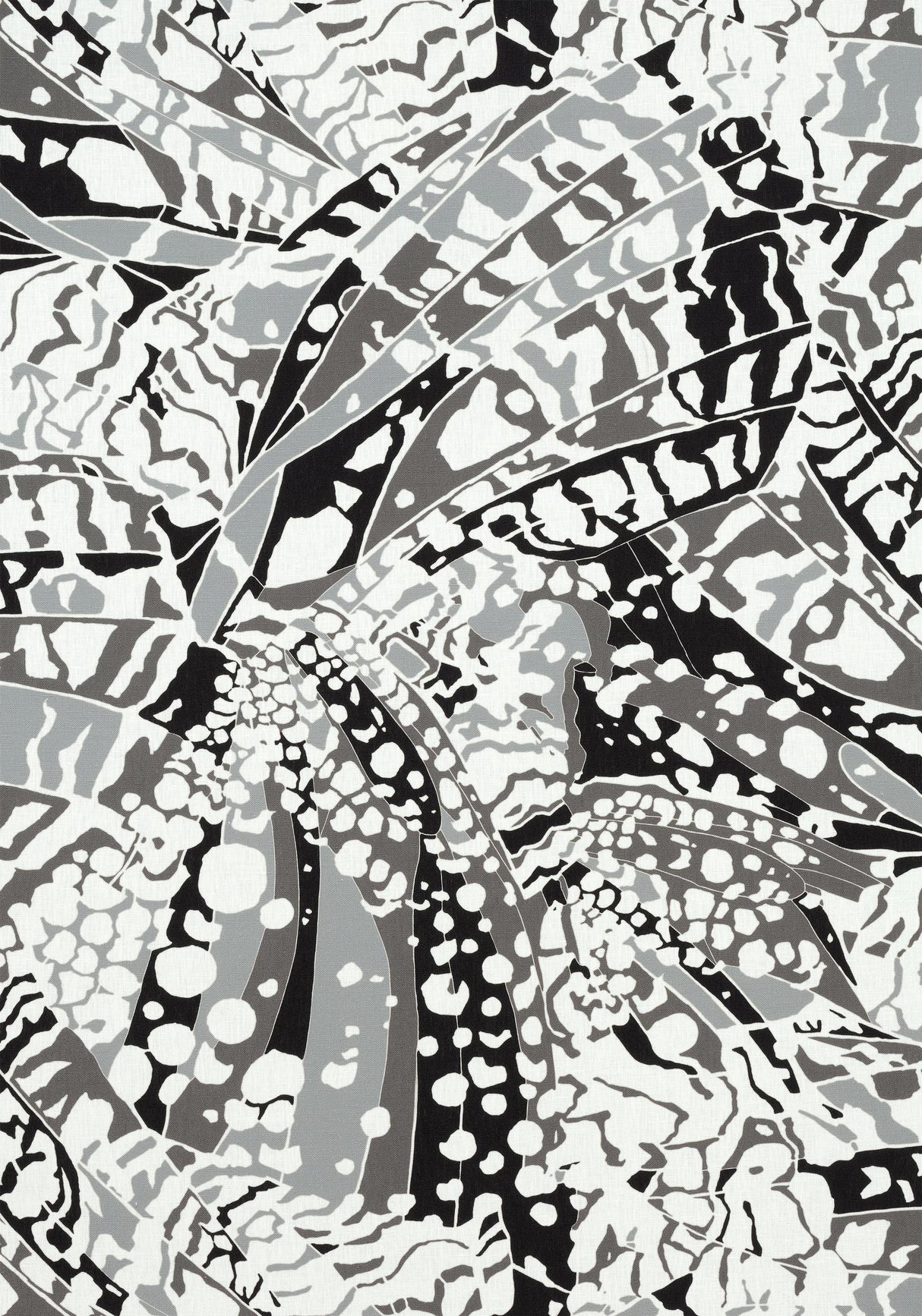 Anna French PUCCINI Black Fabric