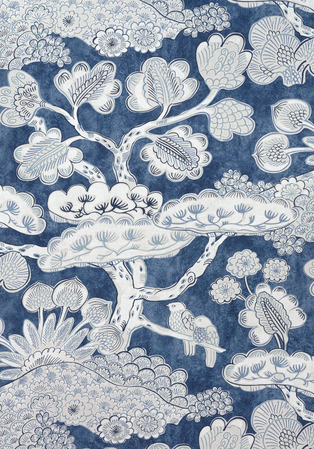 Anna French TREE HOUSE Navy Fabric