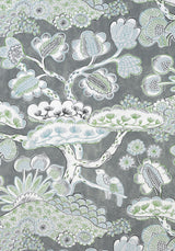 Anna French TREE HOUSE Grey Fabric