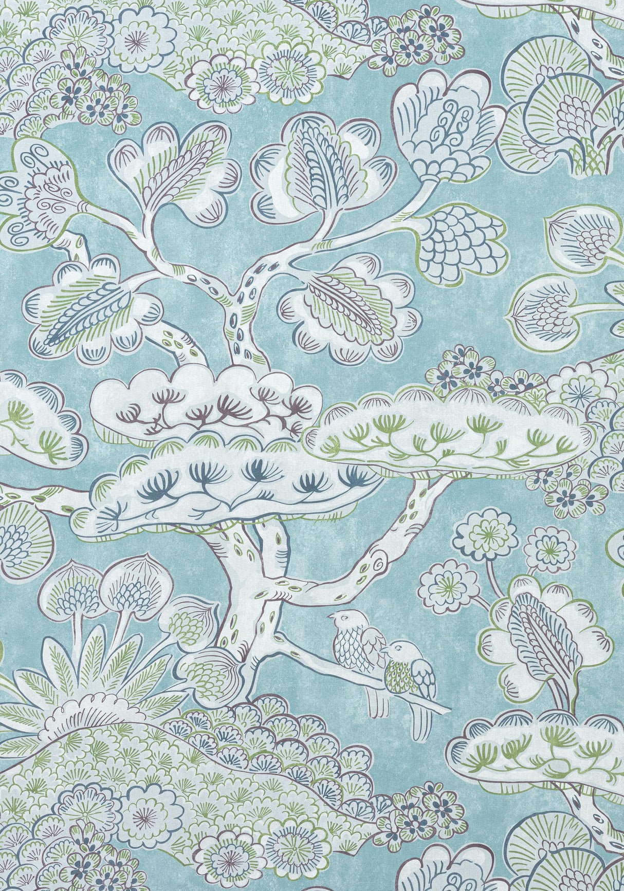 Anna French TREE HOUSE Robin's Egg Fabric