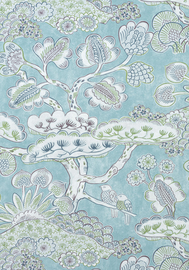 Anna French TREE HOUSE Robin's Egg Fabric