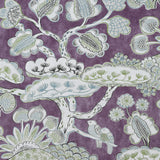 Anna French Tree House Eggplant Fabric