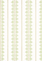 Anna French FERN STRIPE Green Wallpaper
