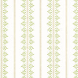 Anna French Fern Stripe Green Wallpaper