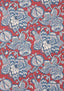 Anna French WESTMONT Red and Blue Wallpaper