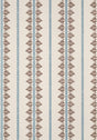 Anna French FERN STRIPE Brown and Slate Wallpaper
