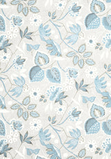 Anna French INDIENNE HAZEL Spa Blue Wallpaper